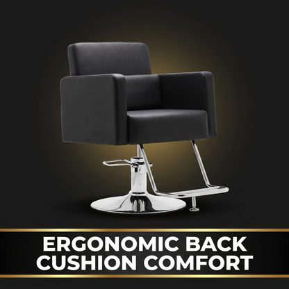 Cutting Chair With Back Cushion - ergonomic back cushion comfort