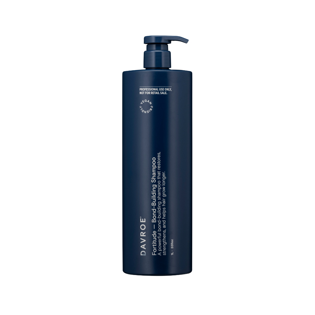 DAVROE Fortitude Bond-Building Shampoo 1L salon-size bottle