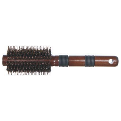 Dark Round Bristle Brush - MV hair and beauty