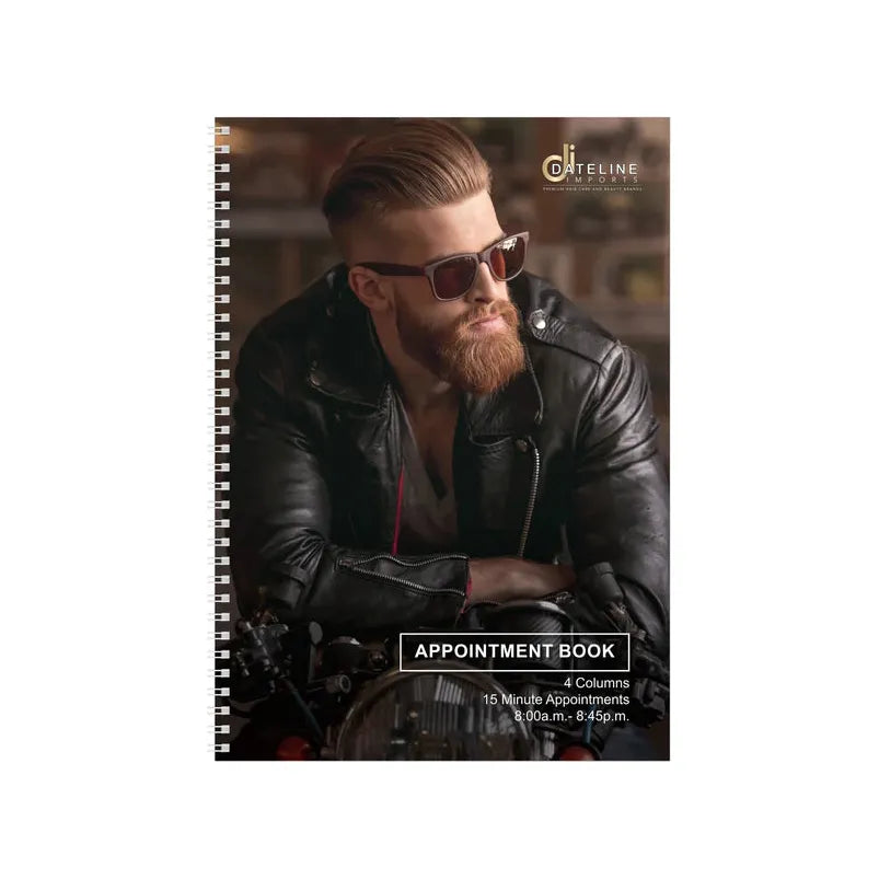 Dateline Professional Dateline Professional 4 Column Barber Appointment Book - MV hair and beauty