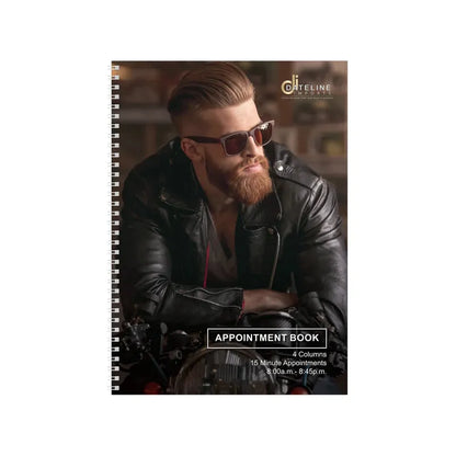 Dateline Professional Dateline Professional 4 Column Barber Appointment Book - MV hair and beauty