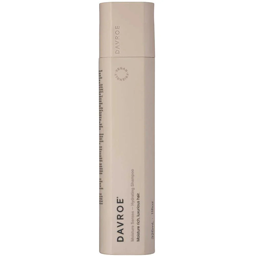 Davroe Moisture Senses Hydrating Shampoo 325ml bottle front view
