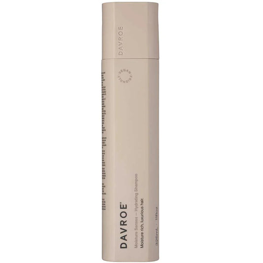 Davroe Moisture Senses Hydrating Shampoo 325ml bottle front view
