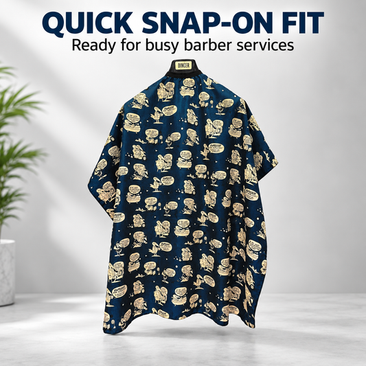 Dincer Star Child Cape Patterned Blue — benefit image 1