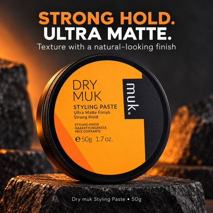 Dry muk Styling Paste 50g — strong hold ultra matte