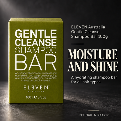 ELEVEN Australia Gentle Cleanse Shampoo Bar 100g — MOISTURE AND SHINE