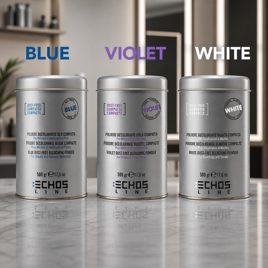 Echos Color Dust-Free Violet Bleach 500g – dust bleach colours