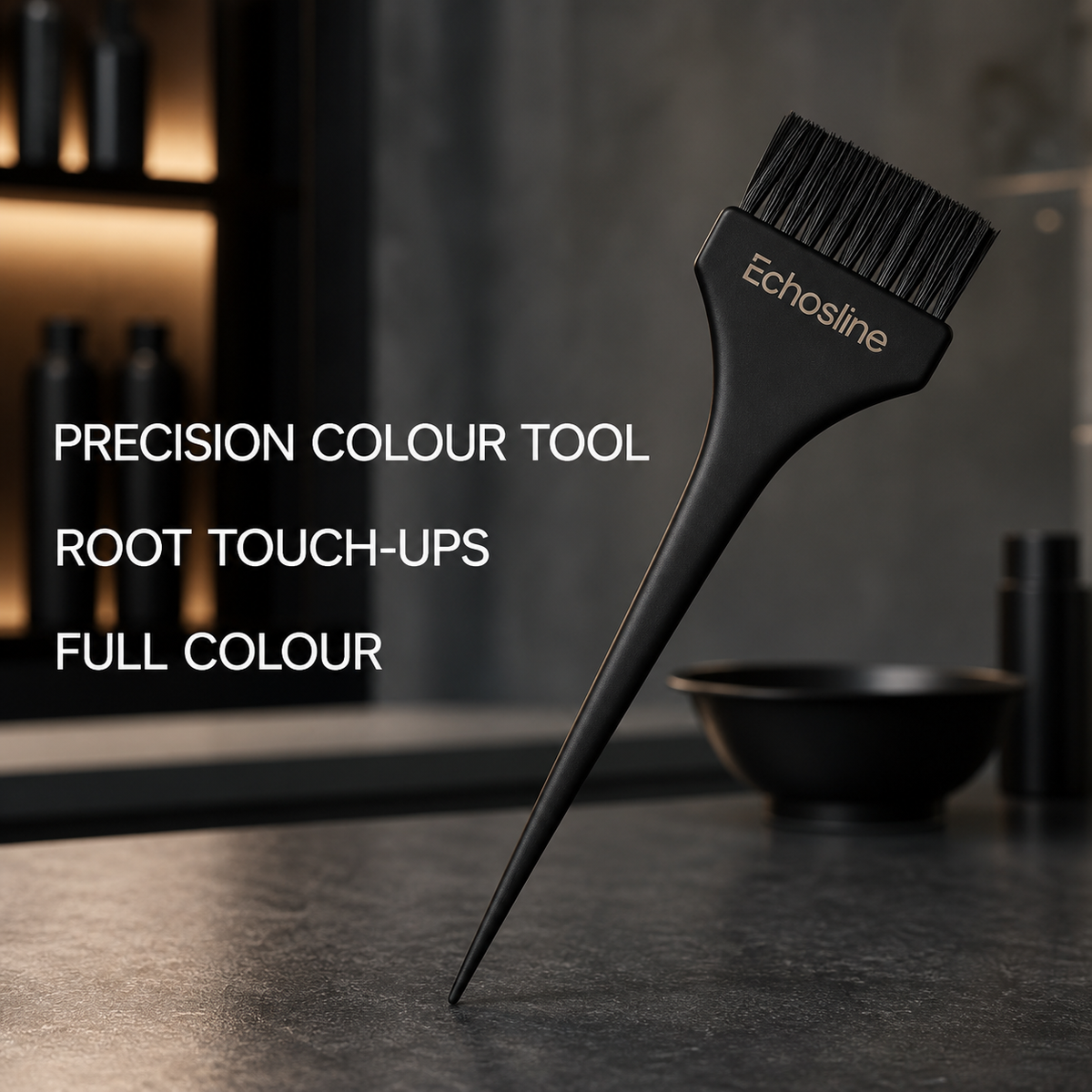 Echos Hair Colour Tint Brush – brush use