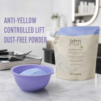 Echosline Light Violet Bleach – Up to 7 Levels 500g – light bleach benefits