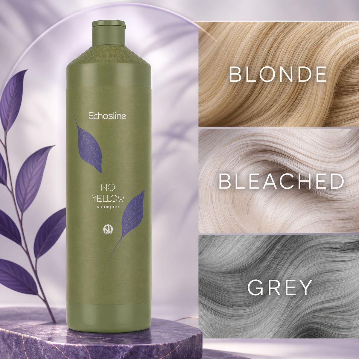 Echosline No Yellow Shampoo – no yellow for