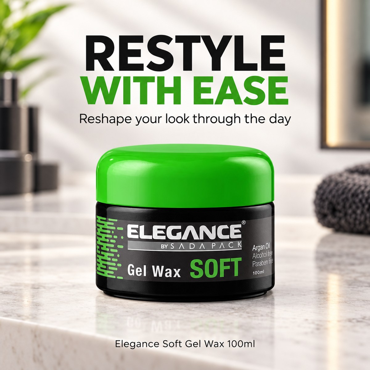 Elegance SOFT GEL WAX 100 ML — RESTYLE WITH EASE