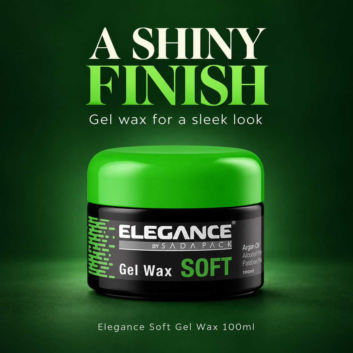 Elegance SOFT GEL WAX 100 ML — A SHINY FINISH