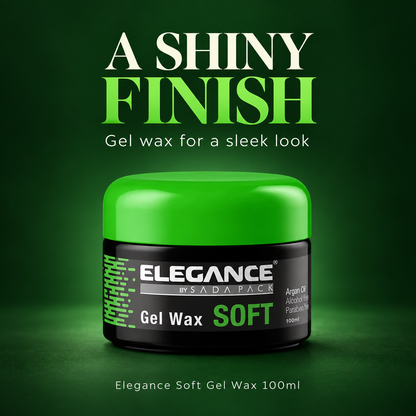 Elegance SOFT GEL WAX 100 ML — A SHINY FINISH