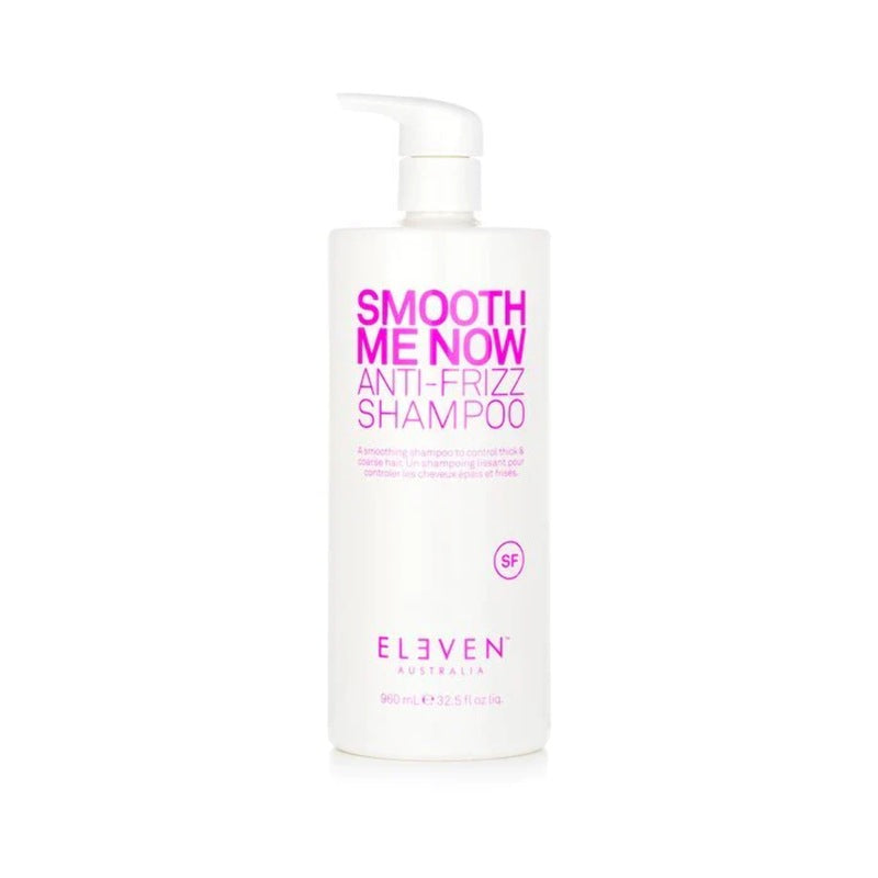Eleven 960ml Smooth Me Now Anti-Frizz Hair Care Shampoo Coconut & Lime Scent - MV hair and beauty