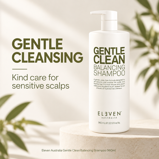 Eleven Australia Gentle Clean Balancing Shampoo 960ml — Gentle cleansing