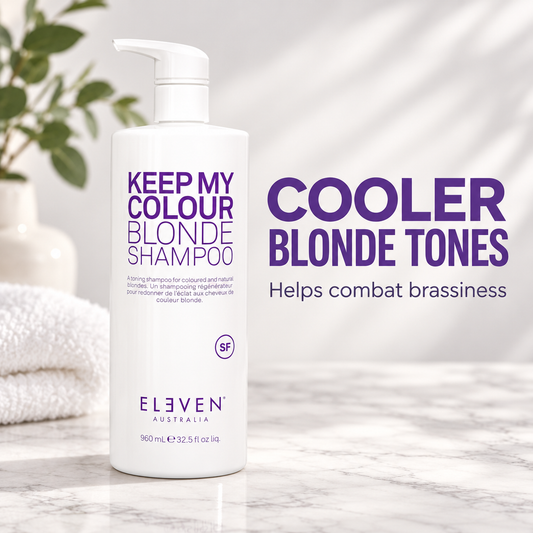 Eleven Australia Keep My Colour Blonde Shampoo 960ml — benefit image 1