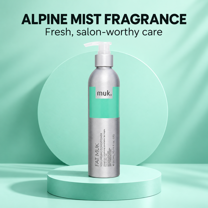 Fat muk Volumising Conditioner 300ml benefit 3