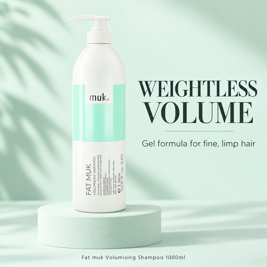 Fat muk Volumising Shampoo 1000ml — WEIGHTLESS VOLUME