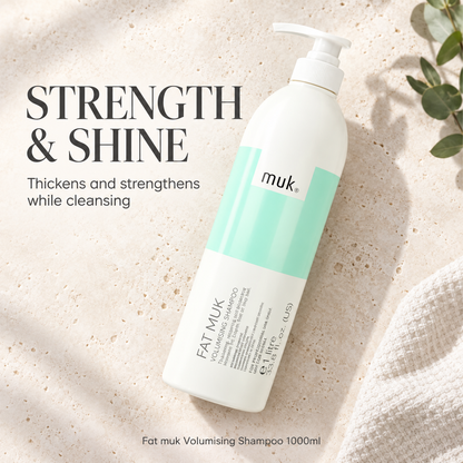 Fat muk Volumising Shampoo 1000ml — STRENGTH & SHINE