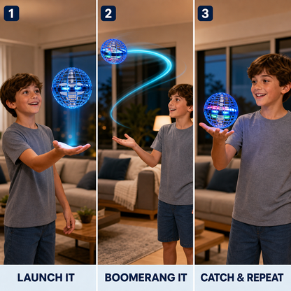 How to launch, boomerang and catch the Flying Orb Ball