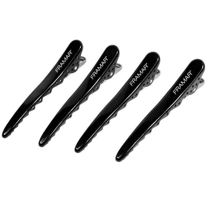 Framar - Big Bite Hair Clips - Black 4pcs - MV hair and beauty