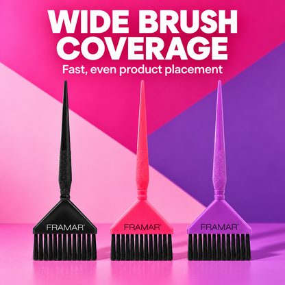 Framar Big Daddy Colour Brush Set 3pk benefit image 2