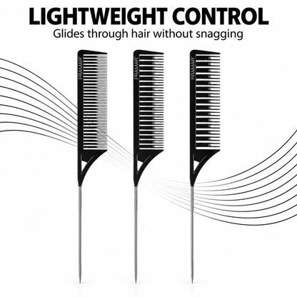 Framar Dreamweaver Highlighting Tail Combs 3pk Black benefit image 3