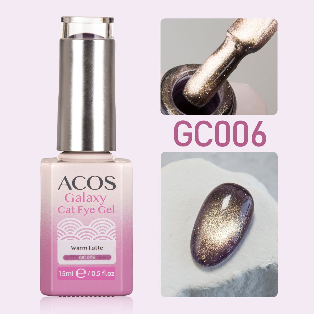 ACOS Galaxy Cat Eye Gel Colour (15ml)