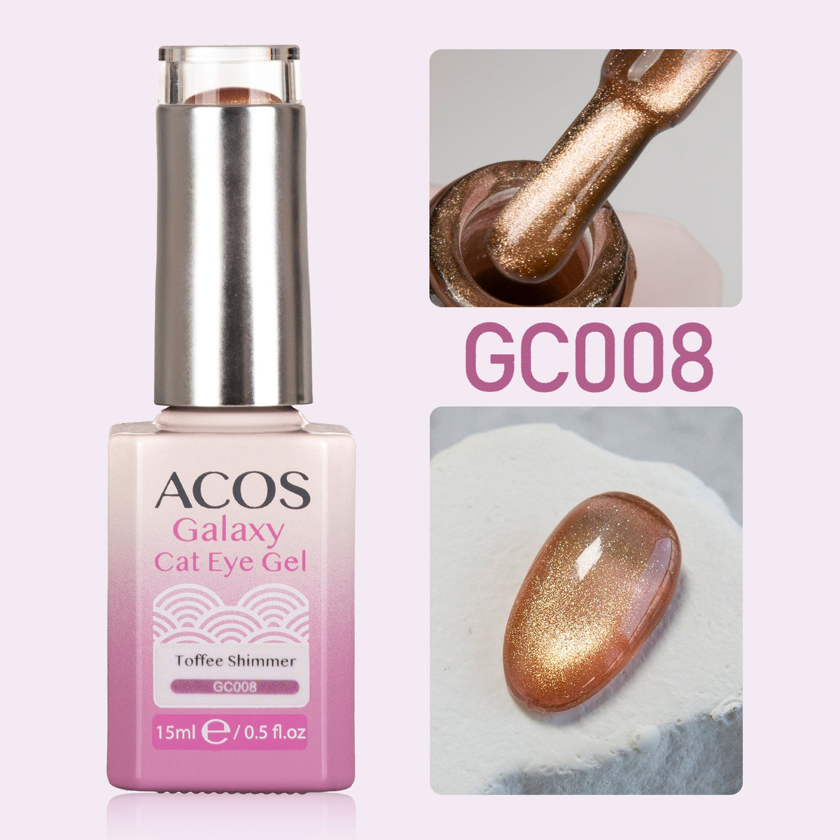 ACOS Galaxy Cat Eye Gel Colour (15ml)