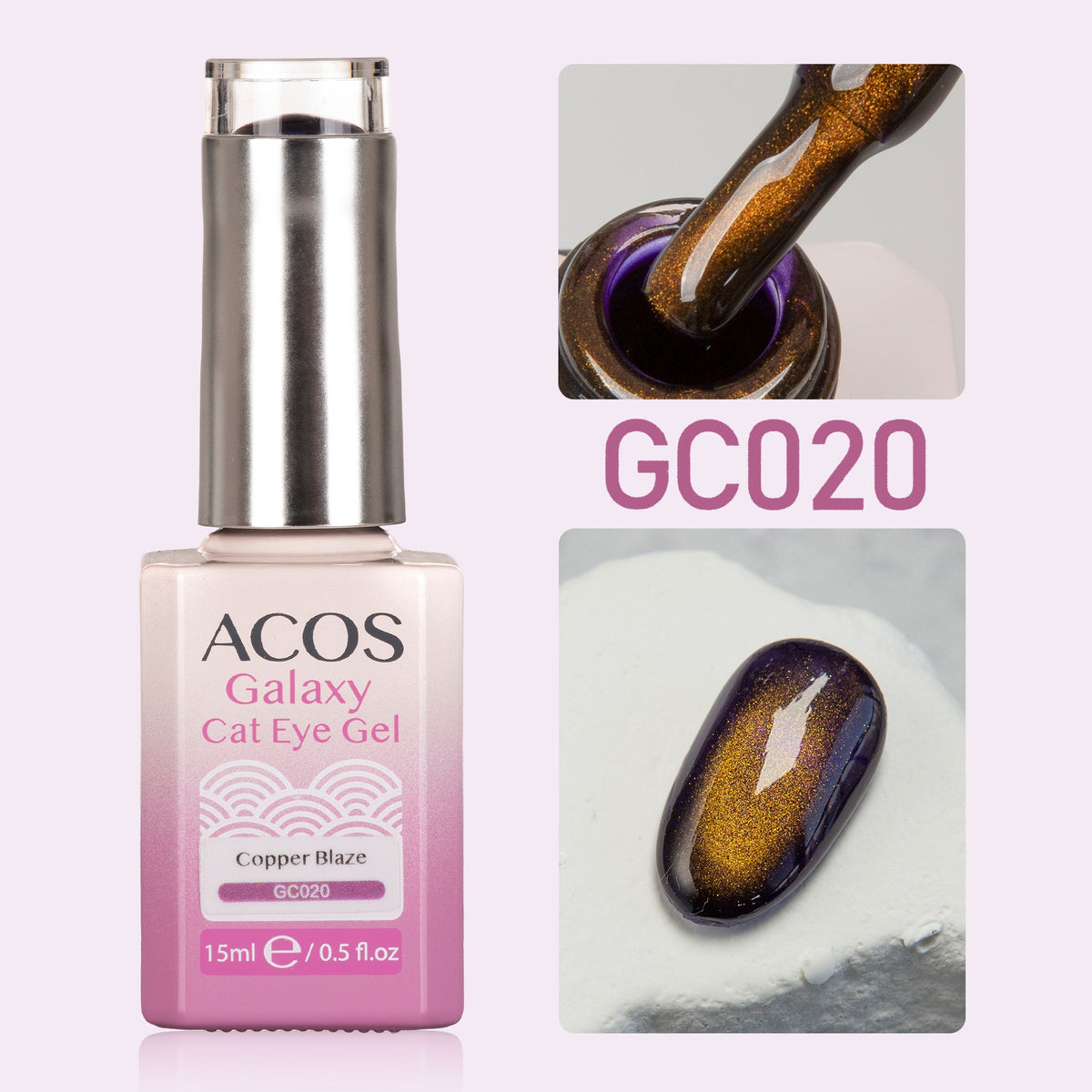 ACOS Galaxy Cat Eye Gel Colour (15ml)