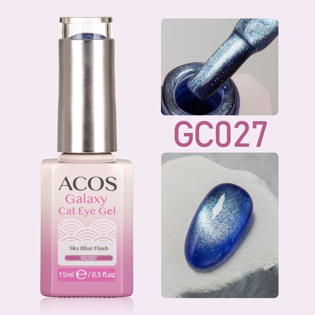 ACOS Galaxy Cat Eye Gel Colour (15ml)