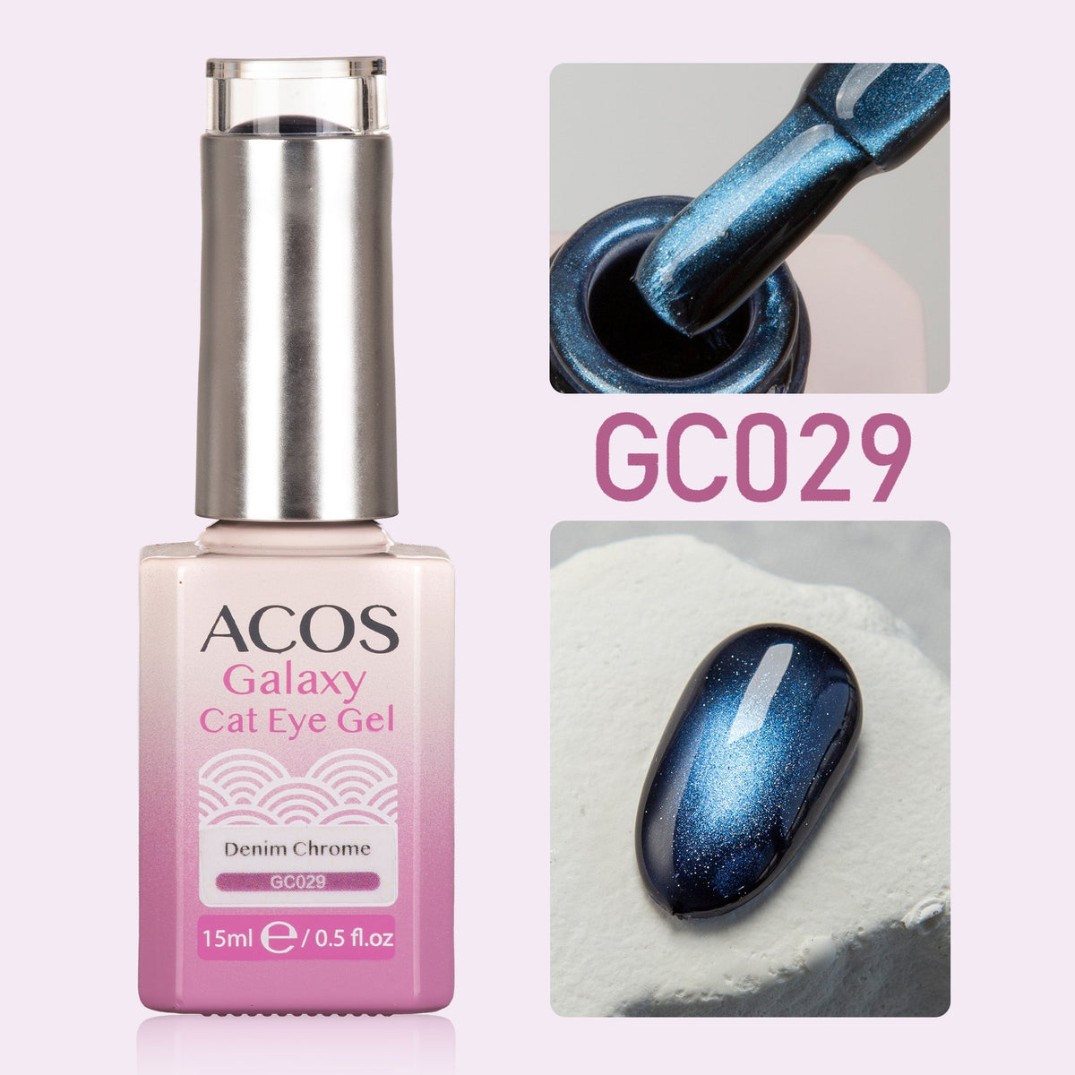 ACOS Galaxy Cat Eye Gel Colour (15ml)