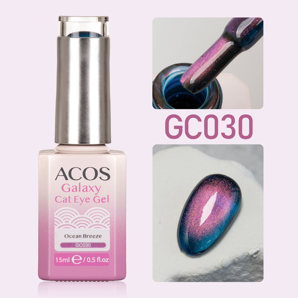 ACOS Galaxy Cat Eye Gel Colour (15ml)