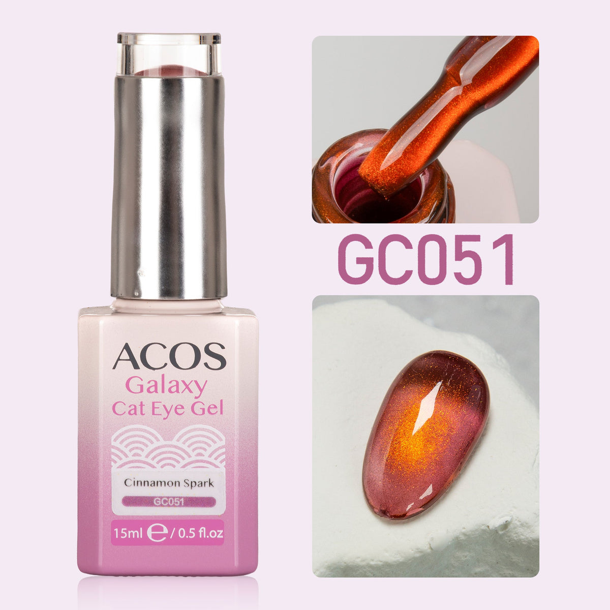 ACOS Galaxy Cat Eye Gel Colour (15ml)