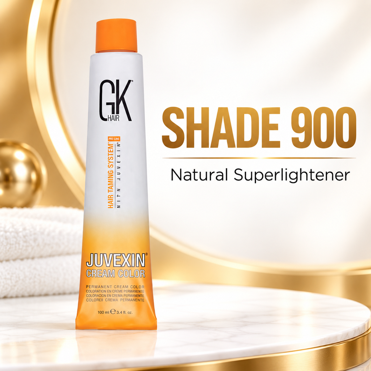 GK Colour 900 (Natural Superlightener) benefit image 1