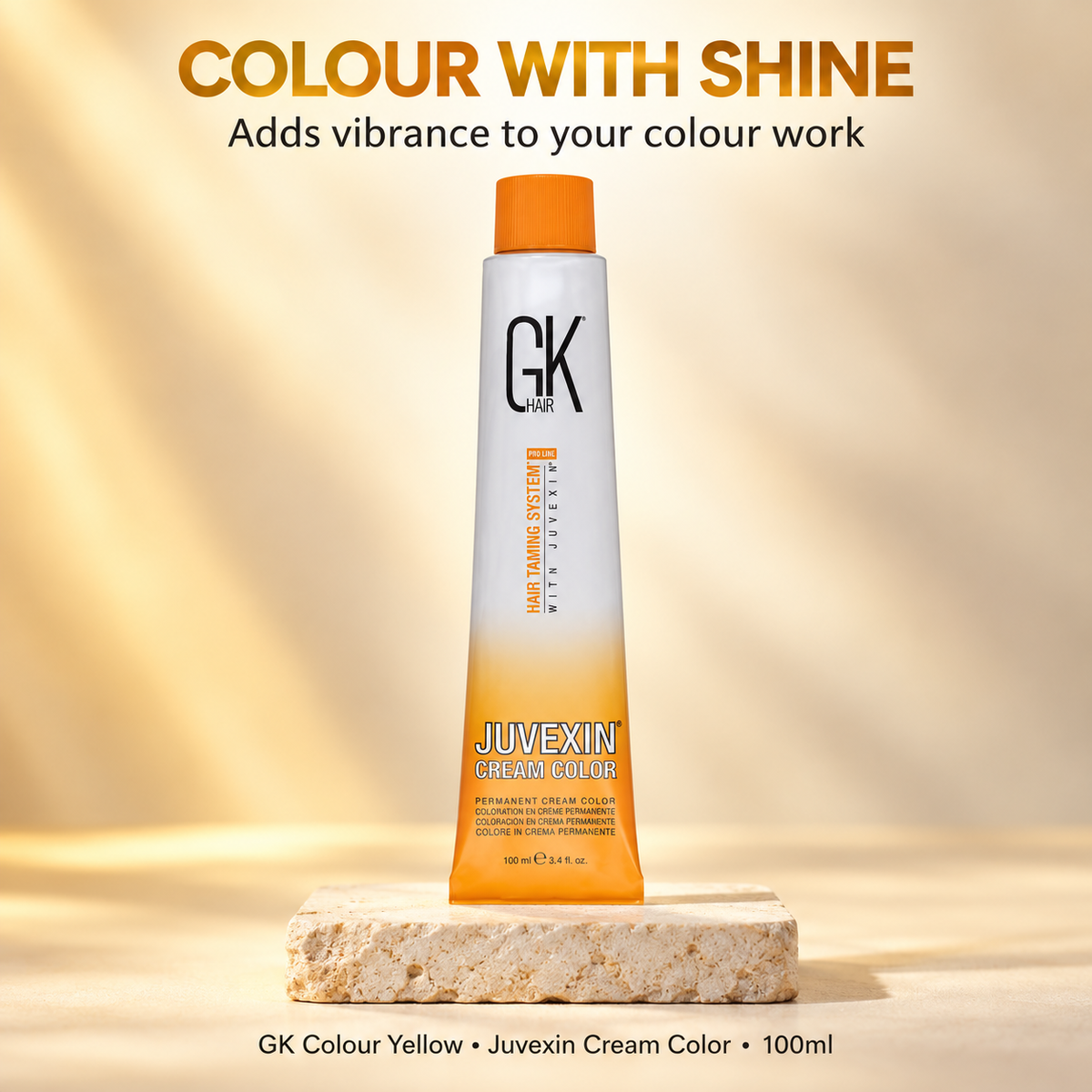 GK Colour Yellow100ml – colour with shine