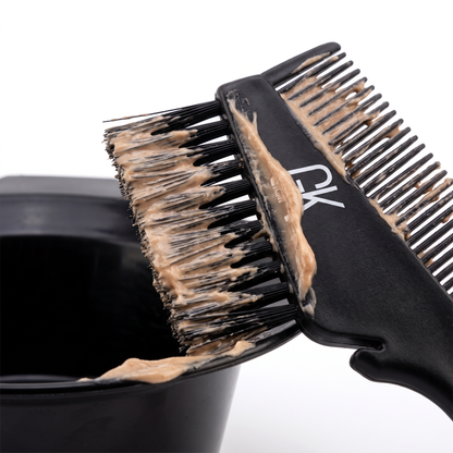 GK brush comb bristle and teeth detail