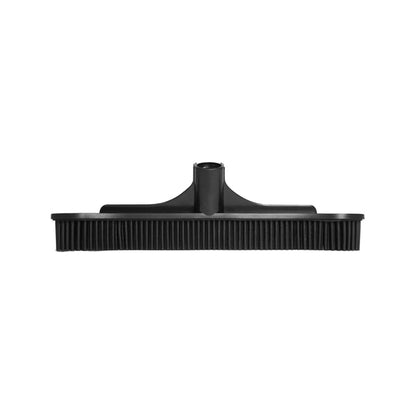 Rubber Broom & Squeegee – Black