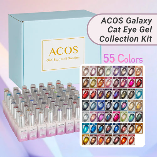 ACOS Galaxy Cat Eye Gel Collection Kit (55 colours)