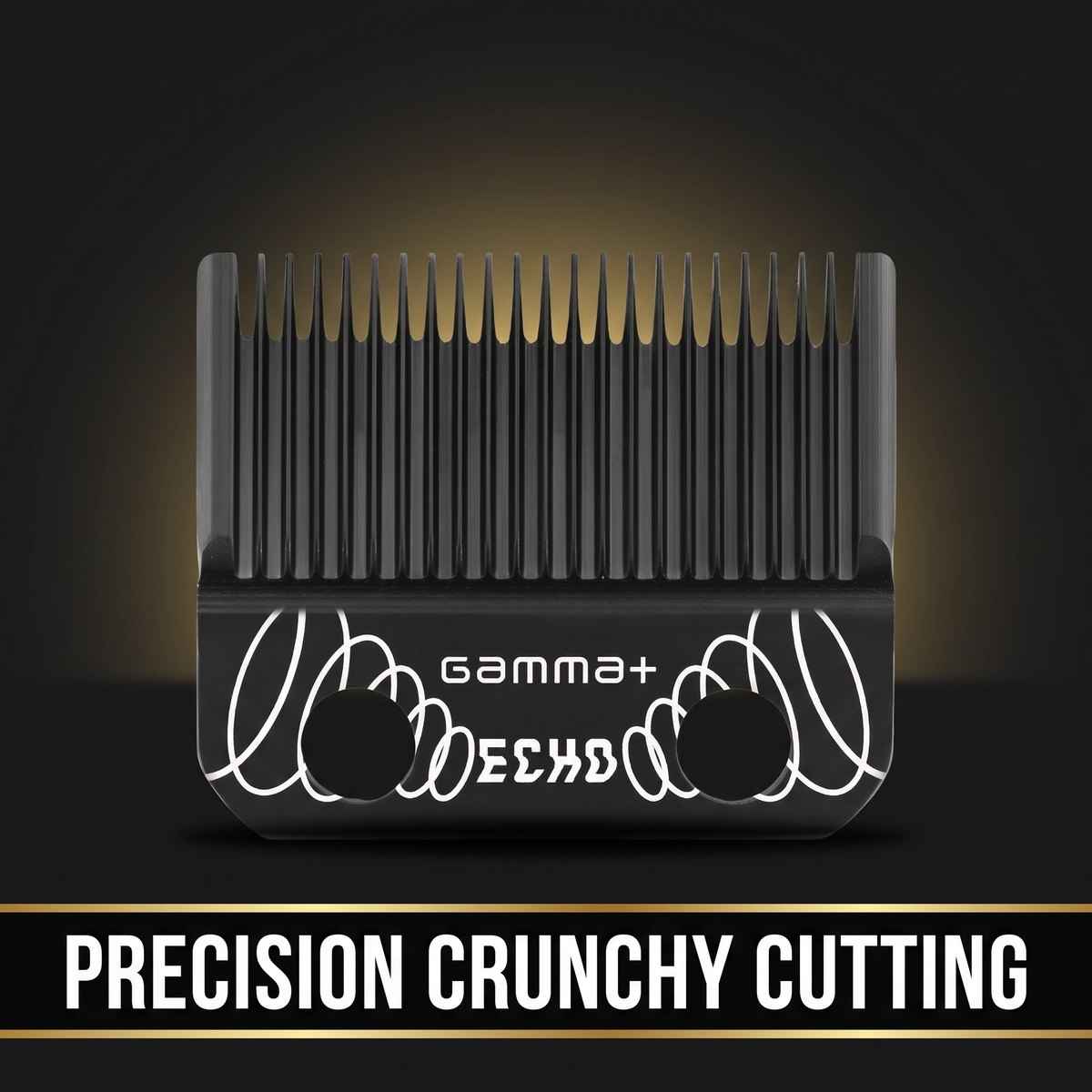 Gamma+ Echo Fixed Blade - precision crunchy cutting