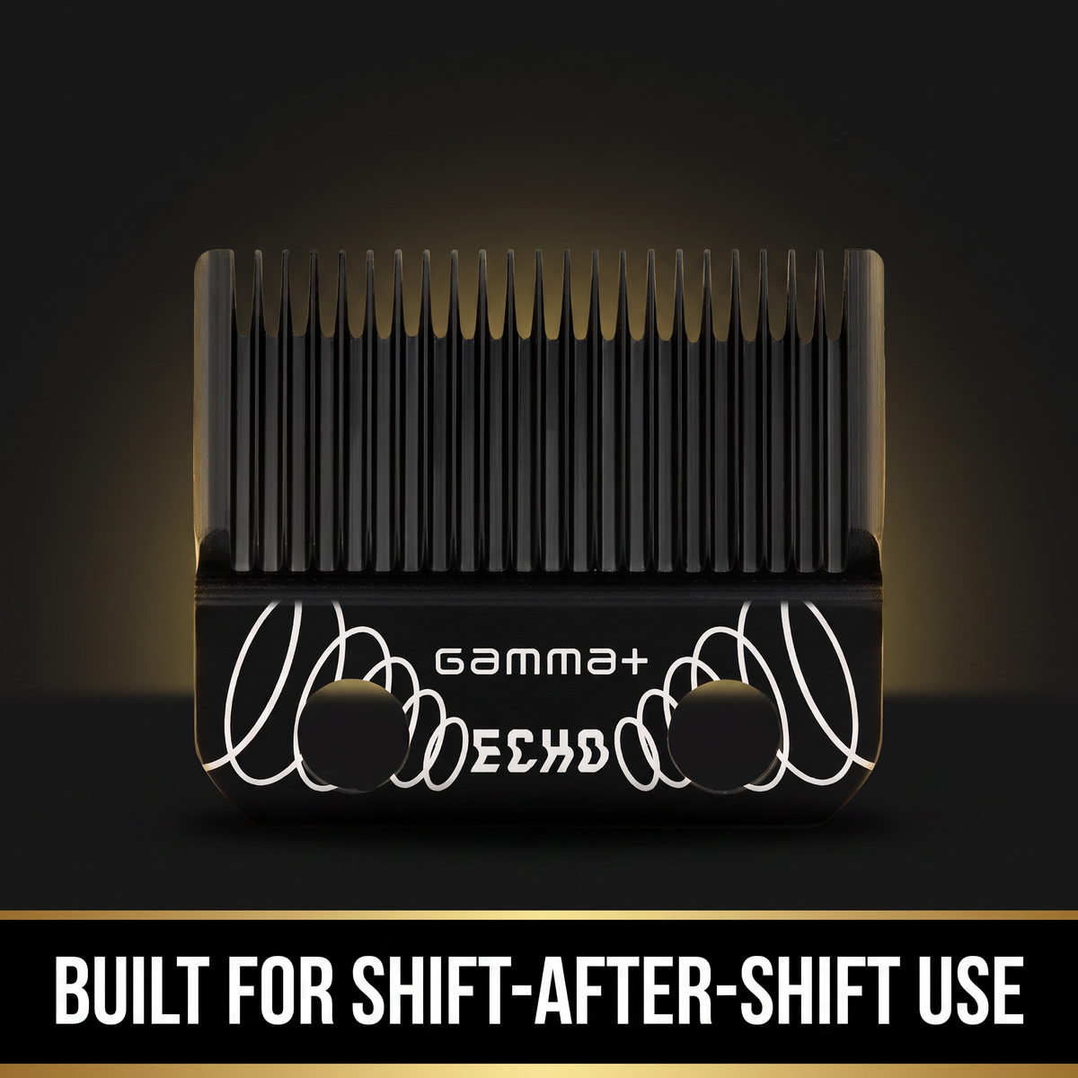 Gamma+ Echo Fixed Blade - built for shift-after-shift use