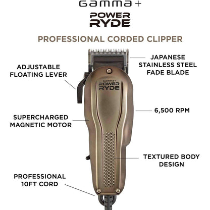 Gamma+ Power Ryde Clipper - MV hair and beauty