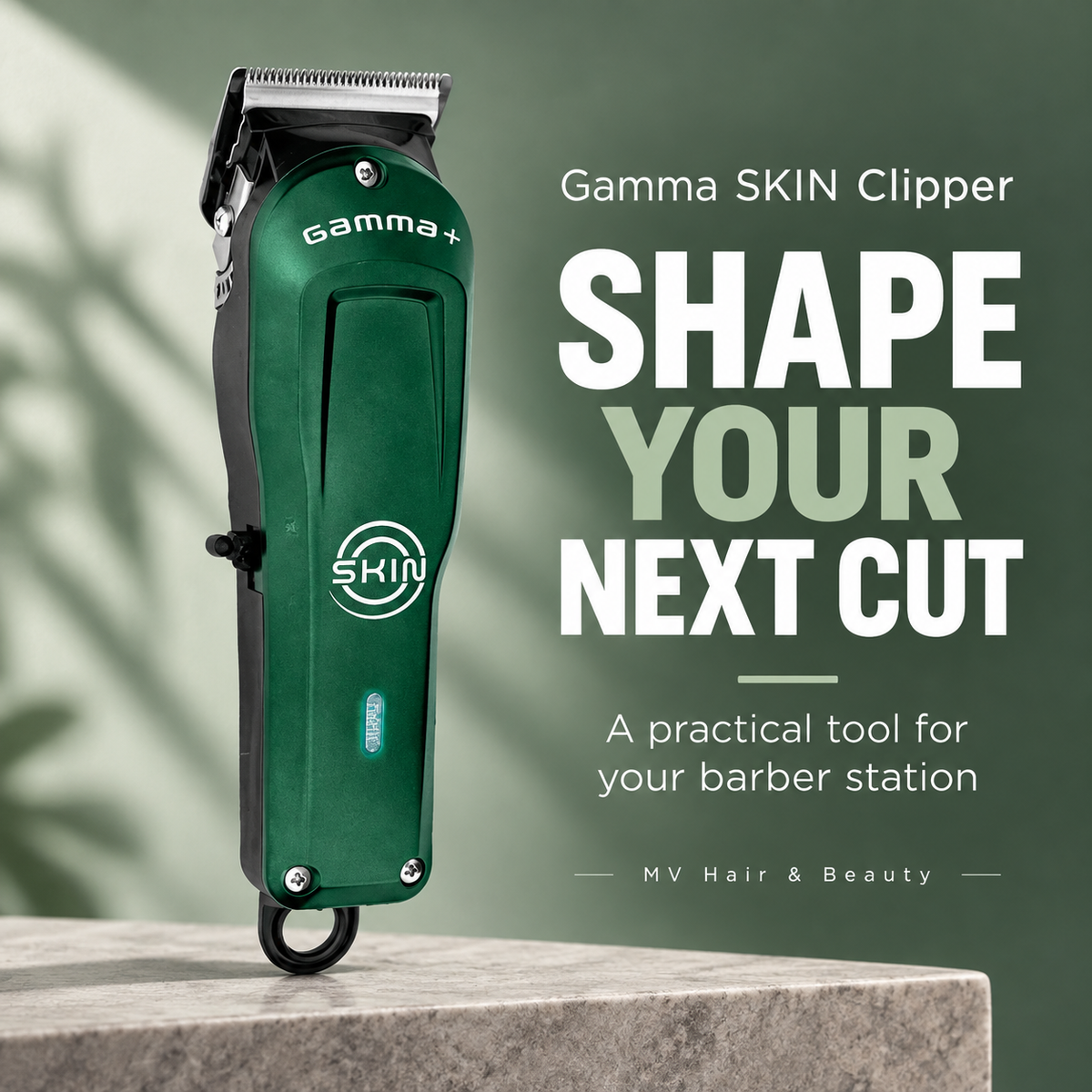 Gamma SKIN Clipper — SHAPE YOUR NEXT CUT