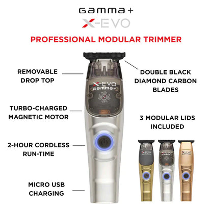 Gamma X-Evo Trimmer - MV hair and beauty