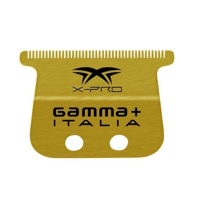 Gamma+ X-Pro Wide Gold Titanium Fixed Trimmer Blade - MV hair and beauty