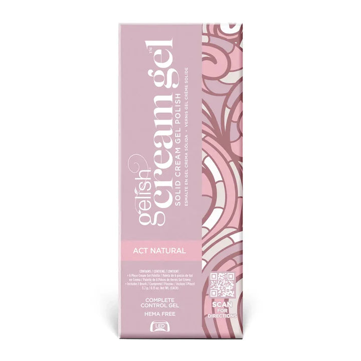 Gelish Cream Gel Solid Cream Gel Polish Palette Put it in Neutral - MV hair and beauty