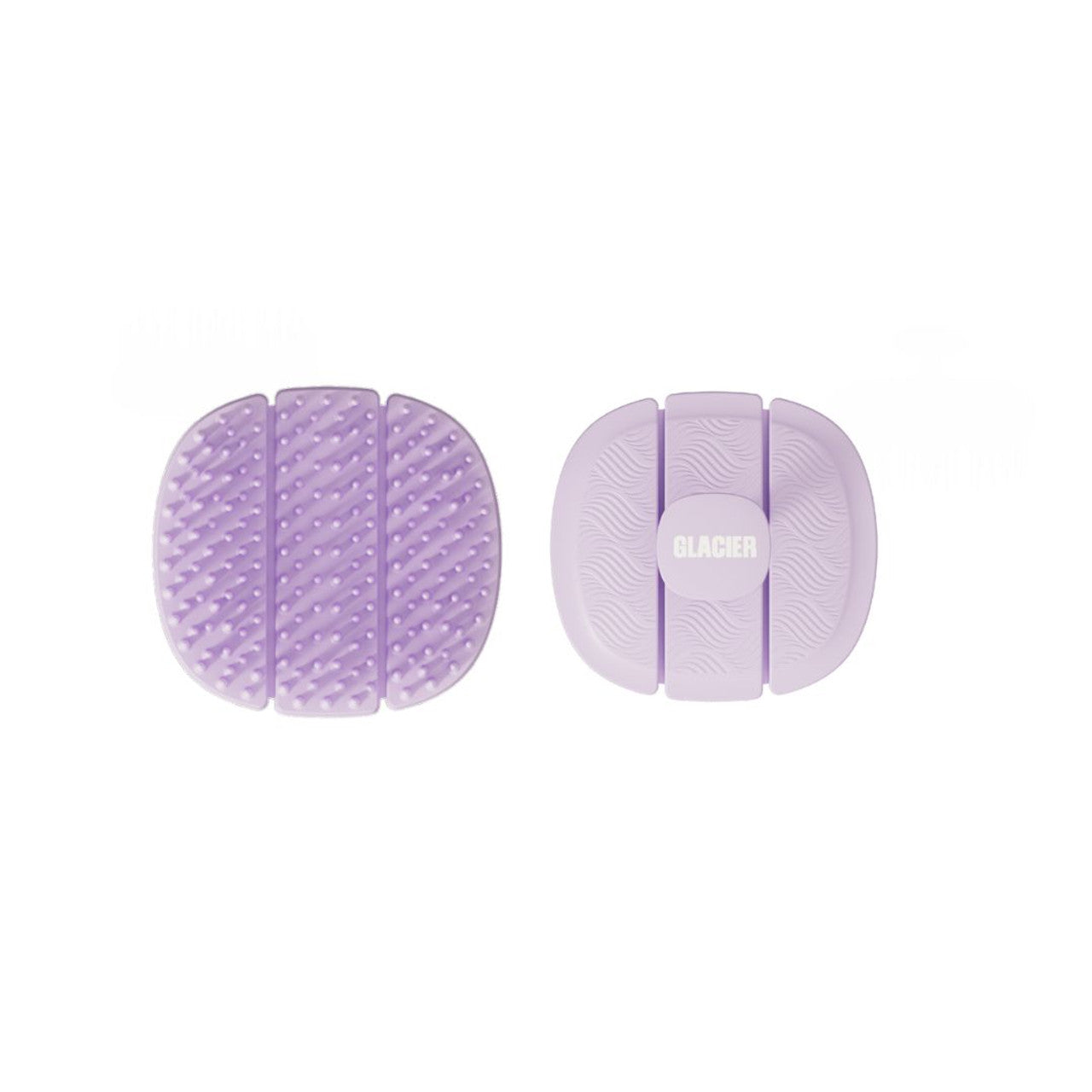Glacier Contour Scalp Brush (Purple) - MV hair and beauty