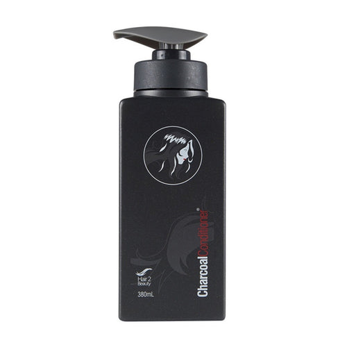 7-Piece Hair 2 Beauty Charcoal Care Pack Charcoal Conditioner bottle, 380ml, for all hair types.