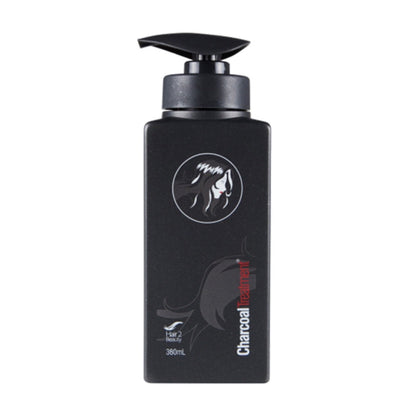 7-Piece Hair 2 Beauty Charcoal Care Pack Charcoal Treatment bottle for hair care.
