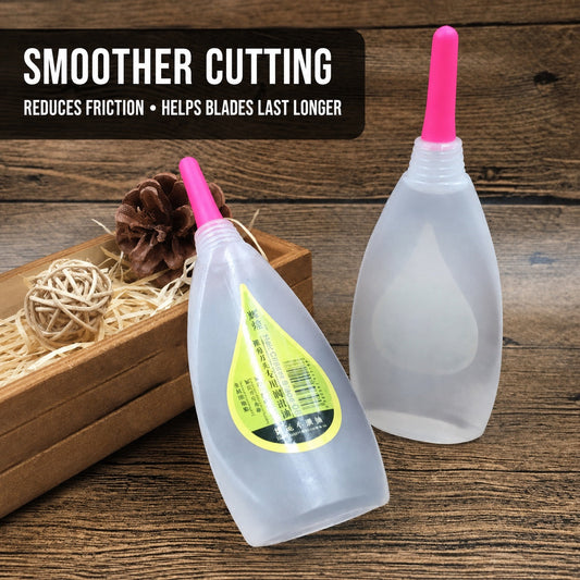 Hair Clipper Blade Oil benefits – smoother cutting, reduced friction and longer blade life